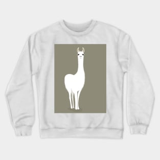 STANDING LLAMA #8 Crewneck Sweatshirt